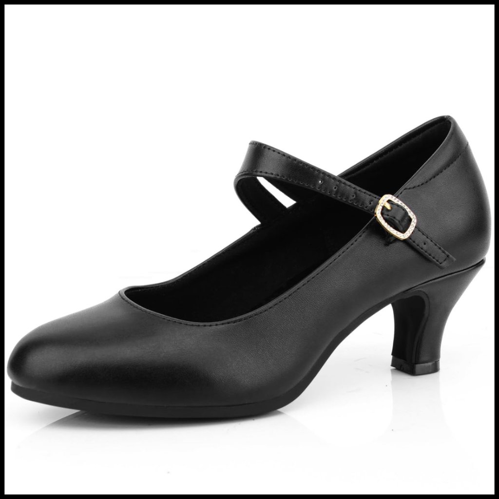 Ankle Strap Heels Elegant Ballroom Latin Dance Pumps Wedding Party Shoes